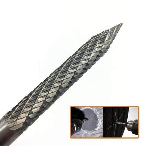 4.5/8/10/12mm Carbon Steel Drill Reamer Tire Repair Cutting Drill Bit - 4.5mm (1 PCS)...