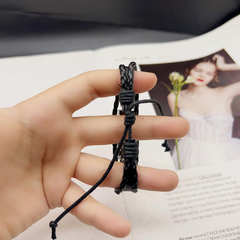 ZMANYIJEW Zodiac Soul Bracelet for Women Handmade Adjustable Twelve Constellations Leather Bracelet Series Manifestation Bracelet for Women and Me...