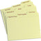 Meadowsweet Kitchens Recipe Card Box Tab Divider Set - Tab Dividers Printed on Neutral Color Card Stock - Set of 9 Tab Dividers for 4x6 Recipe Car...