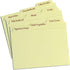Meadowsweet Kitchens Recipe Card Box Tab Divider Set - Tab Dividers Printed on Neutral Color Card Stock - Set of 9 Tab Dividers for 4x6 Recipe Car...