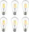 Dimmable Vintage Edison LED Bulb,Antique 40W Vintage Edison Bulb,E26 Light Bulb Led Bulb 400 Lumens Warm white 2700K,Pack of 6...