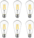 Dimmable Vintage Edison LED Bulb,Antique 40W Vintage Edison Bulb,E26 Light Bulb Led Bulb 400 Lumens Warm white 2700K,Pack of 6...