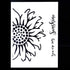 DIY Decorative Sunflower Stencil Template for Painting on Walls Furniture Crafts (A4 Size)...
