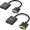BENFEI HDMI to VGA, 2 PACK HDMI to VGA Adapter (Female to Male) with 3.5mm Audio Jack Compatible for TV Stick, Computer, Desktop, Laptop, PC, Moni...