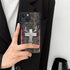 DJSOK Case Compatible with iPhone 15 Plus,H American Flag Antlers Hooks Crosses with Four Corners Shockproof Protection Soft TPU Bumper and Hard P...