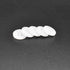 200Pcs 11mm Sewing Shirt Resin Button 4 Hole Faux Pearl Fininsh (White)...