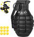 Toy-Hand Grenade for CS Battle Game,with 9 Foam Ammo Black Fun Impact Tactical CS-Grenade Toys Outdoor Team Sport for Age 14 Years Old and up and ...