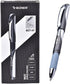 High Grade Gel Pens, Black Ink, 0.7mm Fine Point, 10 Count Pack, Quick Smooth Writing, Screw Off Cap, Gel Ink Pens, for School, Office Supplies (B...