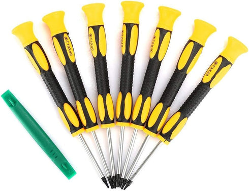 Repair Tool Kit for PS4, Mini 8 in 1 Multifunction PS4 Game Machine Disassembly Precision Screwdriver Set for Switch Game Consoles with 1 x T10H 1...