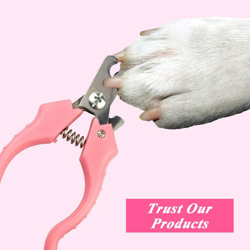 Pet Cut Nail Clippers for Small Medium Animals Cat Dog Claw Trimmer Home Grooming - Stainless Steel Kit Tool for Tiny Bunny Rabbit Bird Puppy Kitt...