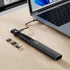 BUDI Multifunctional 9 in 1 Data Cable with USB Type-C Card Reader Micro SD Memory Card high-Speed Card Reader Adapter Suitable for Mobile Phone C...