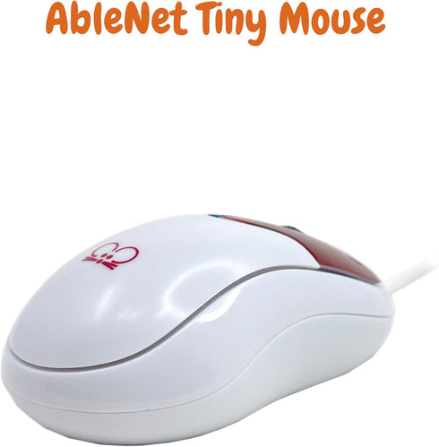 AbleNet Kids Mouse - Tiny Mouse Designed for Children - Colorful USB Ergonomic Kids Computer and Laptop Mouse - Compatible with Windows and Mac...