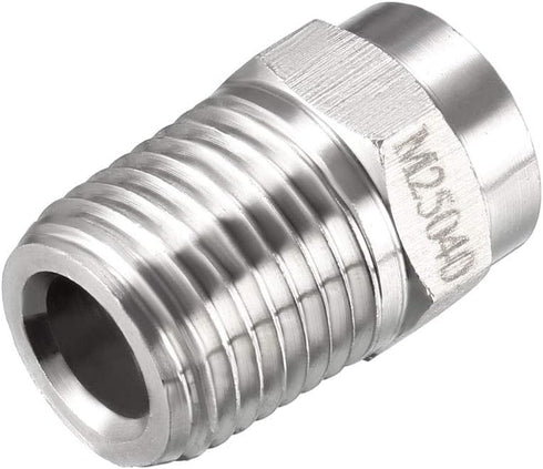 uxcell Pressure Washer Nozzle, 1/4NPT Thread Spray Tip (25 Degree, 1.2mm Orifice Diameter)...
