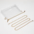 Clear Purse for Women Stadium Approved, Small Clear Crossbody Bag with Zipper, Clear Stadium Bag for Concerts Sports...