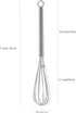 Mini Whisks 7 inch 8Pcs Stainless Whisk, Hand Egg Mixer for Flour Cake Egg, Kitchen Cooking Baking Use Whisk...