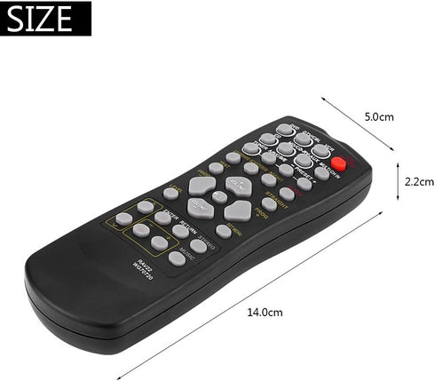 TV Remote Control Fits for Yamaha RAV22 RX-V459 RX-V357 HTR5830 RX-V357 Smart TV, Remote Control Replacement with All Functions...