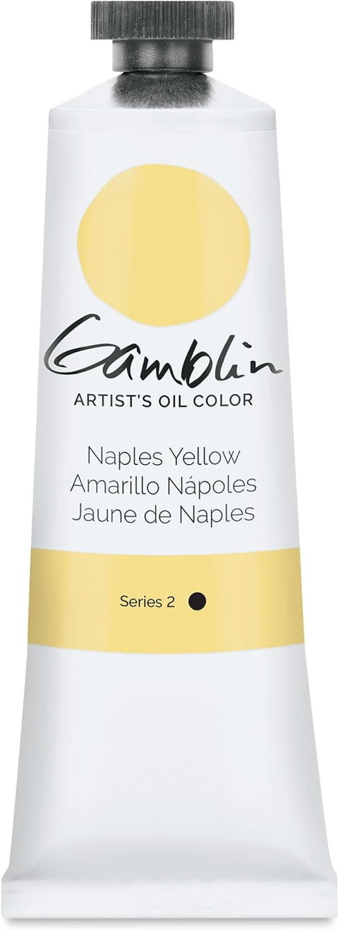 Gamblin Artist Oil 37Ml Naples Yellow Hue...