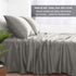 100% Mulberry Silk Pillow Cases Silk Pillowcase for Hair and Skin Both Side Real Silk Pillowcases Hidden Zipper 21 Momme Silk Pillow Covers(Grey, ...
