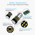 4 X 1000 Lumens Super Bright 9-30V 1157 2057 2357 7528 LED Bulbs 3014 54-EX Chipsets with Projector for Back Up Reverse Lights DRL Tail Brake Ligh...