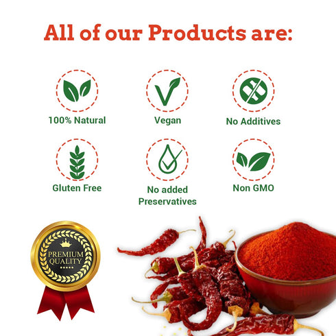 Spice Magic Ground Spices ~ 100% Pure, Aromatic & Natural I Gluten-Free I Non-GMO I Indian Origin (7oz (200g), Kashmiri Chilli Powder)...