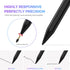 Stylus Pen 2X Fast Charge Active Pencil Compatible with 2018-2024 Apple iPad Pro 11"/12.9"/M4, iPad Air 3/4/5/M2, iPad 6-10, iPad Mini 5/6 Gen-Bla...