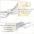 ELABEST Rhinestone Ankle Bracelets Crystal Tassel Anklet 2pcs Boho High-heeled Tennis Foot Chain Wedding Jewelry Accessories For Women and Girls...