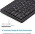 CUQI Mini Keyboard, Small Wired Keyboard 82 Scissor Keys, USB interface Compact Keyboard for Android, Windows PC, Laptop, Raspberry Pi, Windows 10...