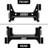 INJORA CNC Aluminum Front and Rear Bumper Mount for 1/18 RC Crawler TRX4M Defender and Bronco Upgrade...