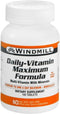Windmill Health Products Daily Vitamin Maximum Formula, Nutritional Support, Multivitamins and Minerals, 100 Servings, 100 Count...