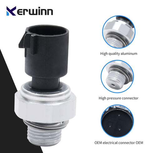 12673134 Engine Oil Pressure Sensor Switch with Filter,Oil Pressure Sending Unit Compatible with Chevy Silverado 5.3L Suburban Cadillac GMC Savana...