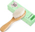 Baby Hair Brush, Wooden Goat Bristles Hair Brush for Newborns & Toddlers, Ideal for Cradle Cap, Perfect Baby Registry Gift, Hypoallergenic, 1 Coun...