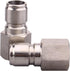 DERNORD Stainless Steel Female Quick Disconnect FPT 3/8" Homebrewing Connector Sanitary Fitting Pack of 2...