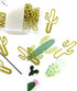 Binder Paper Clip 30 Cute Cactus Paper Clip Creative Decoration JruiZhp Stationery Paper Clip Paper Clip and Binder for Home, School and Office (B...