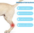 Dog Hind Leg Brace Protects Wounds, Dogs Leg Compression Joint Wrap for Recovery, Pair of Dog Elbow Brace Prevents Injuries, Pet Leg Hock Protecto...