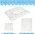 18 Inch Doll Bedding 2 Pc. Set - Reversible Print Baby Doll Bedding Accessories with Comforter and Pillow - Fits American Girl Dolls and Other 18 ...