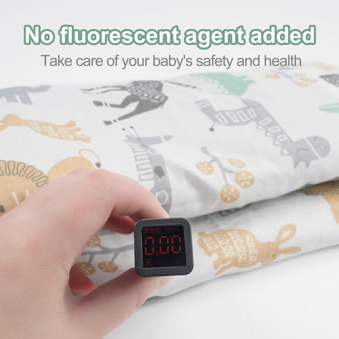 Cotton Baby Lounger Replacement Cover, Co-Sleeping Newborn Baby Nest Cover ONLY Breathable Machine Washable (F)...