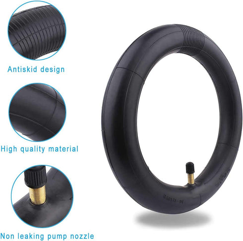 8.5-Inch Thickened Inner Tubes for Xiaomi M365 / Gotrax Electric Scooter Inflated Spare Tire Replace Tires 2 Pack...