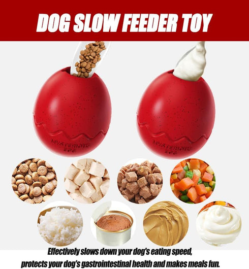 Stuffable Dog Toys,Durable Dog Chew Toy Interactive Slow Feeder Tough Puzzle Toys,Natural Rubber Treat Dispensing Dog Toys for Aggressive Chewers ...
