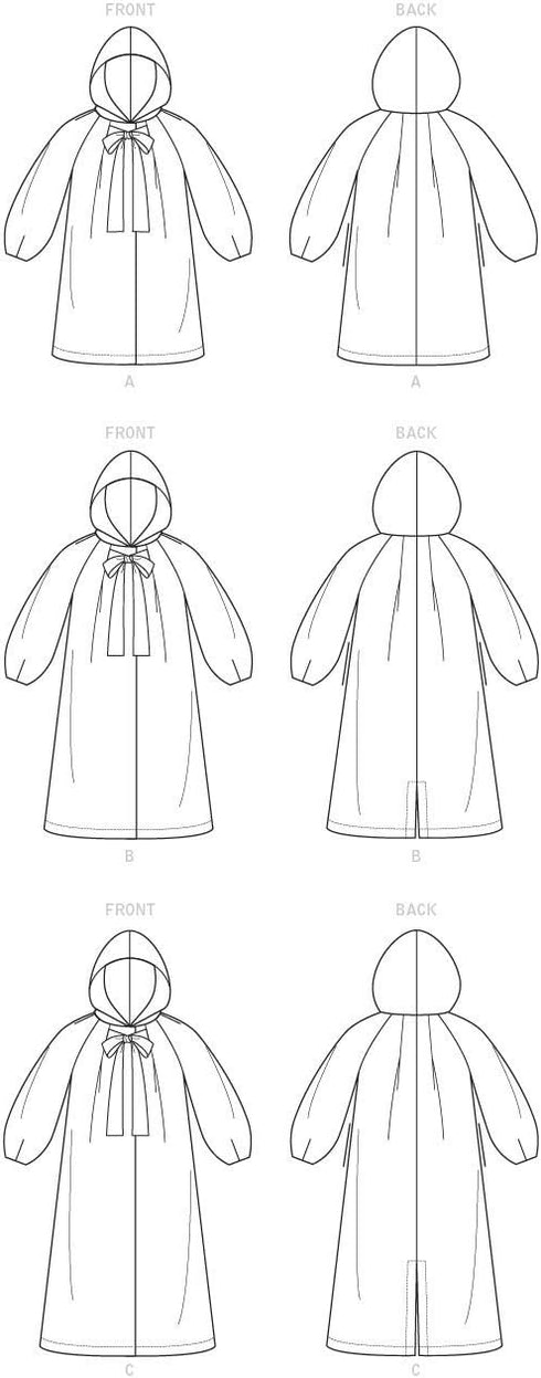 Vogue V9340Y Very Easy Women's Hooded Coat Sewing Patterns, Sizes 4-14...