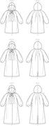 Vogue V9340Y Very Easy Women's Hooded Coat Sewing Patterns, Sizes 4-14...