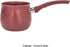 Milk Pan, Portable Milk Pot with Long Handle Aluminum Alloy Small Saucepan Non Stick Coating Mini Sauce Pan with Pour Spout Versatile Milk Boiling...