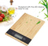 Fdit Electric Kitchen Scale LED Display Cooking Food Weighing Scale for Kitchen Baking...