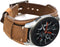 Compatible with Samsung Galaxy Watch 46mm/Galaxy Watch 3 45mm/Gear S3 Frontier/Classic Bands, 22mm Genuine Leather Cuff Bracelet Replacement Strap...
