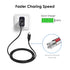 Fast Wall Charger Adapter USB C Charging Cable Cord for T-Mobile REVVL 6 PRO 5G/REVVL V+ 4 4+ 2 Plus 4 Plus/Revvlry+, Cat S62 Pro S62 S61 S52 S22,...