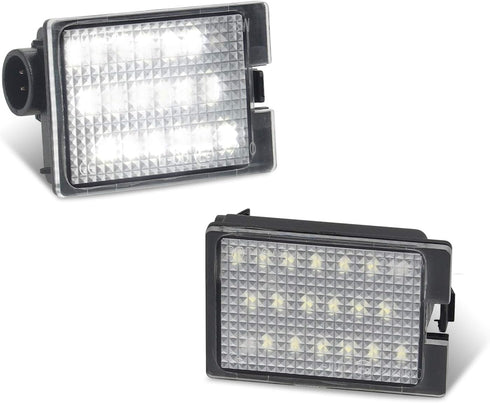 RUXIFEY LED License Plate Light Tag Lights Compatible with Dodge Durango 2014-2020 Pickup Truck, 6000K White, Pack of 2...