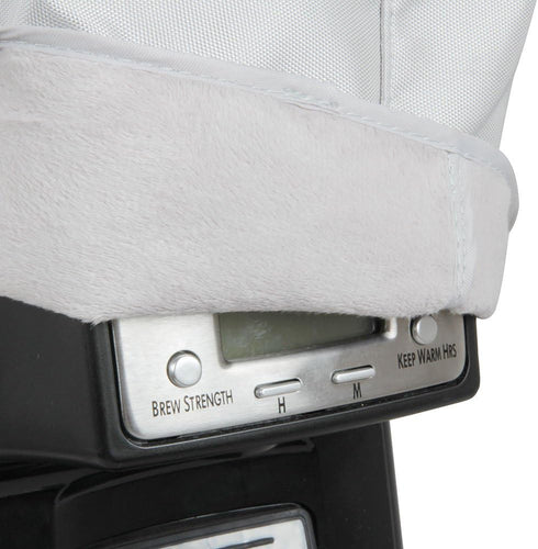 Hermitshell Dust Proof Cover with Soft Velvet Lining for Hamilton Beach 12-Cup Coffee Maker Programmable Brewstation Summit Dispensing Coffee Mach...