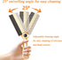 2 Pcs Hard Bristle Crevice Cleaning Brush, 2-in-1 Scraper Crevice Brush, Multifunctional Gap Cleaning Brush Tool, for Household Use, Home, Kitchen...