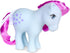 My Little Pony, 40th Anniversary 4-Inch Blue Belle, Original 1983 Collection, Long, Brushable Mane and Tail, Action Figure, Great for Kids, Toddle...