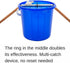 Mouse Trap, Live Catch and Release Bucket Spin Roller with an Original Ring for Mice Rats Rodents. Humane. Auto Rolling Reset. Safe for Children a...