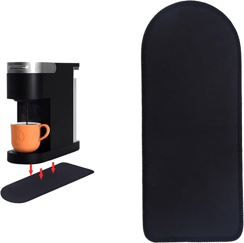 Coffee Maker Mat for Keurig Coffee Maker,Appliance Sliders for Kitchen Appliances,Coffee Maker Slider for Counter,Countertop Protector Mat,Coffee ...
